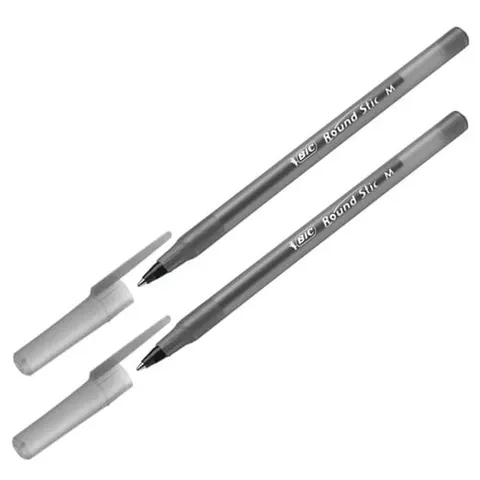 Długopis Bic Round Stic Czarny 2 Sztuk