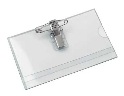 Identyfikator Z Klipsem CT-123 50 sztuk