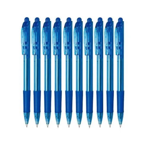 Długopis Automatyczny Pentel BK417-C WOW Niebieski 10 Sztuk