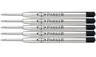 Wkład Do Długopisu Parker Z02 Standard Czarny "F" 1950367 KOMPLET 5X