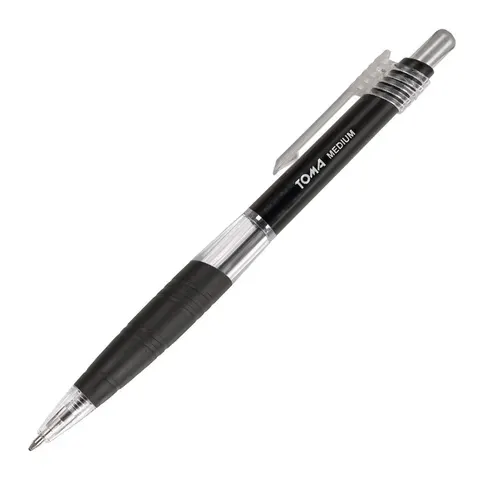 Długopis Automatyczny Toma Medium TO-038 Czarny 24 sztuki