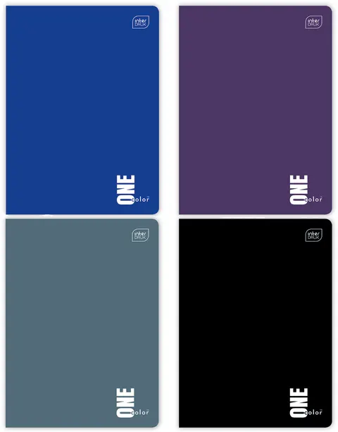 Zeszyt A5/60 # KRATA One Color Interdruk ZE60#OC KOMPLET 10szt.