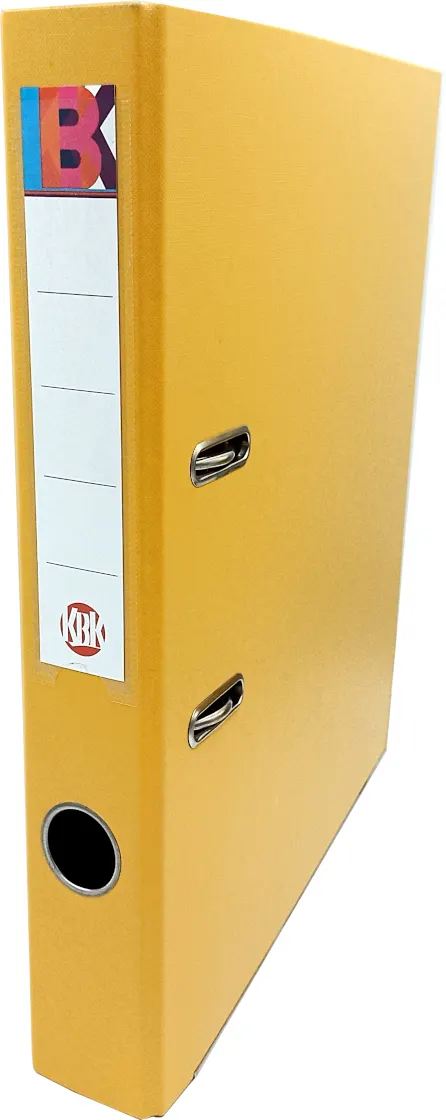 Segregator Biurowy A4 50mm Wąski Żółty