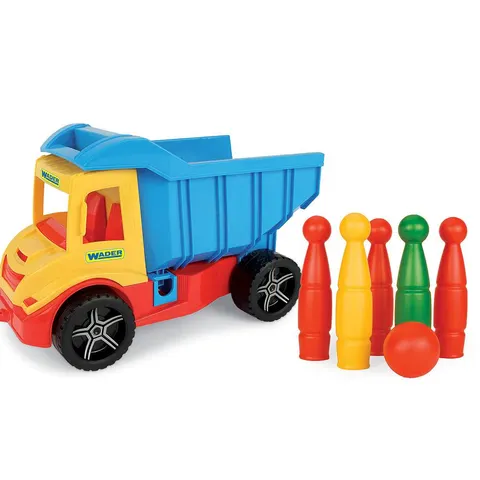 WYWROTKA Z KRĘGLAMI Multi Truck Zabawka Wiek 1+ WADER