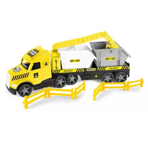 Magic Truck Technic laweta z kontenerami