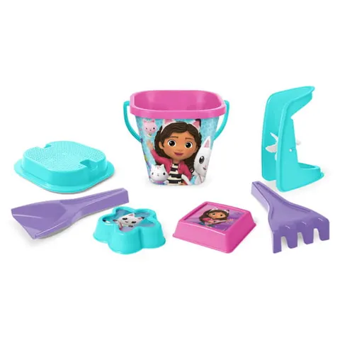Gabby's Dollhouse komplet do piasku 7 el.