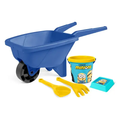 Minions taczka z kompletem do piasku