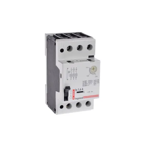 Wyłącznik silnikowy 3P 0,55kW 1-1,6A M 250 1,6A; 606805 LEGRAND