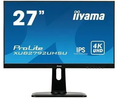 IIYAMA Monitor 27 cali XUB2792UHSU-B1 4K,IPS,USB,DP,HDMI,PIP
