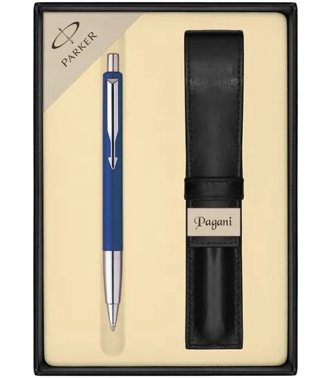Długopis Parker VECTOR Standard Niebieski CT S0705360 + Etui Pagani