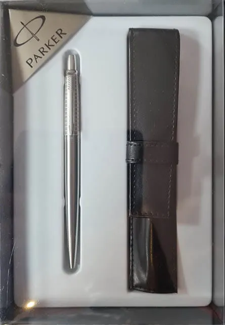 Długopis Parker Jotter Premium Stalowy Mat CT S0908840 + Etui Pagani