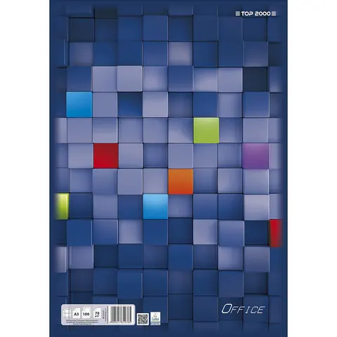Papier kancelaryjny A3 100 ark. kratka - TOP 2000 OFFICE