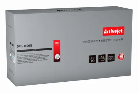 Bęben ActiveJet DRB-3400N czarny do Brother - zamiennik DR3400