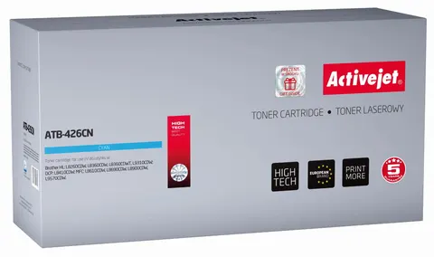 Toner ActiveJet ATB-426CN Cyan do drukarki Brother - zamiennik TN426C