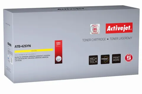 Toner ActiveJet ATB-426YN Yellow do drukarki Brother - zamiennik TN426Y