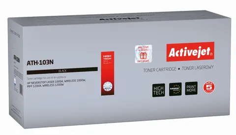 Toner ActiveJet ATH-103N czarny do drukarki HP - zamiennik HP W1103A