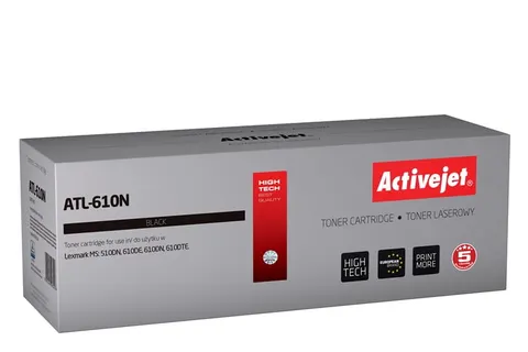 Toner ActiveJet ATL-610N czarny do drukarki Lexmark - zamiennik 50F2U00