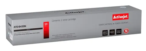 Toner ActiveJet ATO-B430N czarny do drukarki OKI - zamiennik 43979202