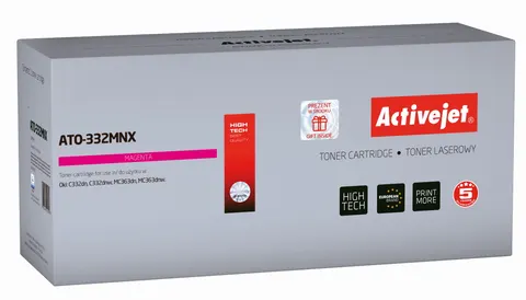 Toner ActiveJet ATO-33MNX Magenta do drukarki OKI - zamiennik 46508710