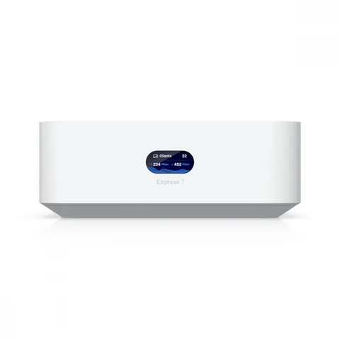 UBIQUITI Brama UniFi Express 7 Gateway/kontroler 10, 100, 1000, 2500, 10000 Mbit/s UX7