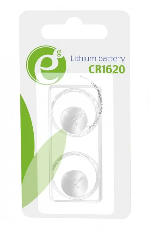 Gembird Bateria CR1620, 3V, 2 sztuki
