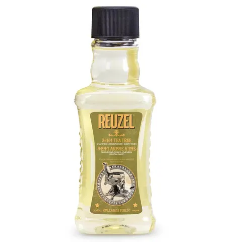 Reuzel 3-in-1 tea tree szampon odżywka i żel pod prysznic, 100 ml