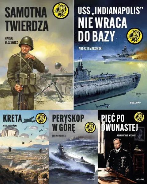 SERIA Z TYGRYSEM Zestaw książek Wydawnictwo Bellona