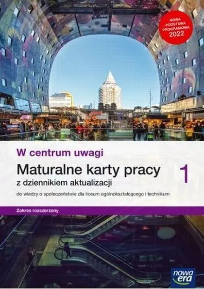 W CENTRUM UWAGI 1 LO Karty pracy WOS Z. rozszerzony Edycja 2023