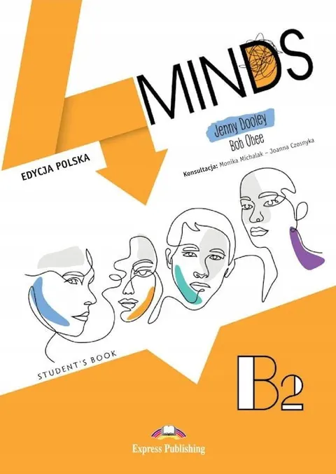 4 MINDS B2 Język angielski Student`s Book + kod DigiBook