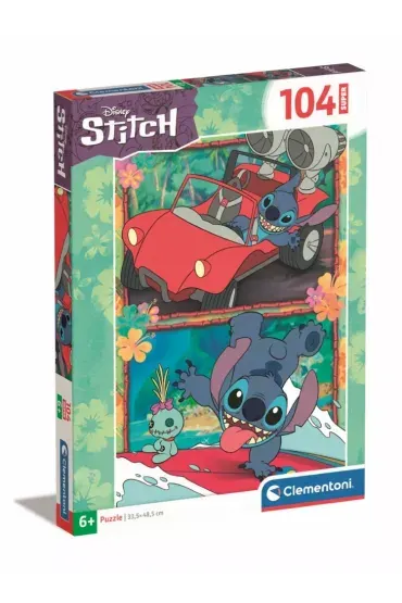 Puzzle 104 el. Stitch - Clementoni
