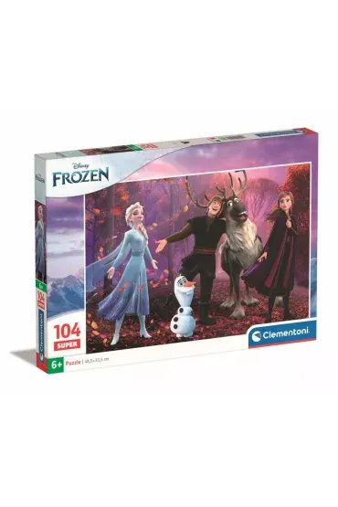 Puzzle 104 el. Kraina Lodu - Clementoni