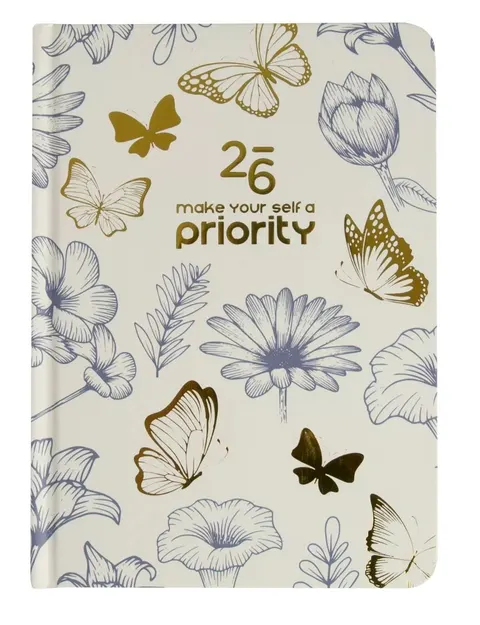 KALENDARZ 2026 B6 Tygodniowy Motyle i kwiaty ALBI
