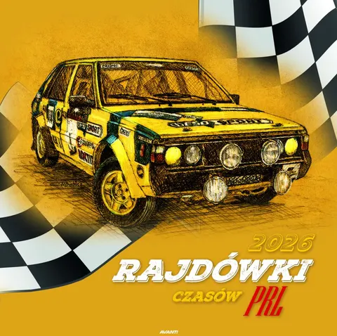 KALENDARZ 2026 Ścienny RAJDÓWKI CZASÓW PRL