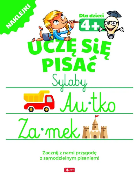 Uczę się pisać SYLABY Dla dzieci 4+