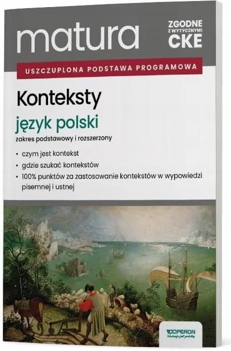 MATURA 2026 Język polski Konteksty Zakres podst. i rozsz. Operon