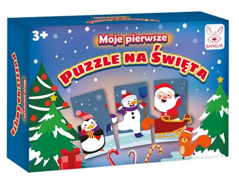 MOJE PIERWSZE PUZZLE NA ŚWIĘTA Wiek 3+