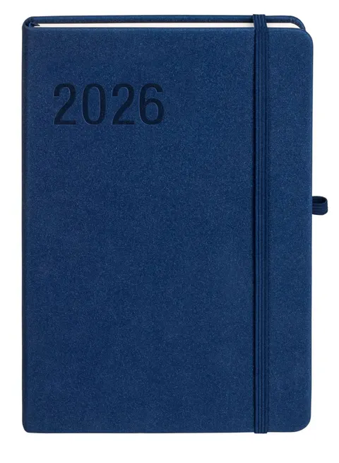 KALENDARZ 2026 A5 Tygodniowy Sakura Granatowy ANTRA