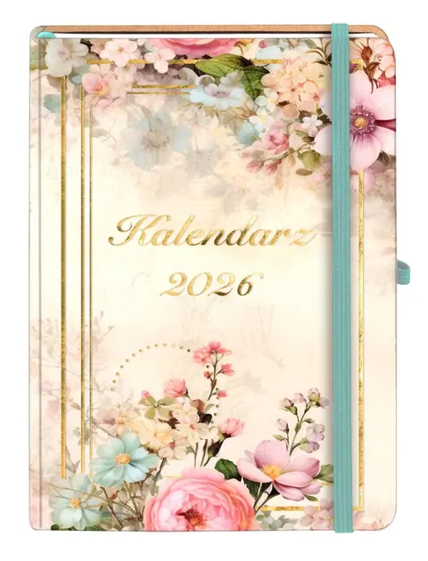 KALENDARZ 2026 B6 Tygodniowy Botanical Ogród ANTRA