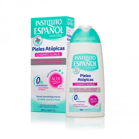 INSTITUTO ESPANOL ATOPIC Szampon do włosów dla skóry atopowej, 300 ml