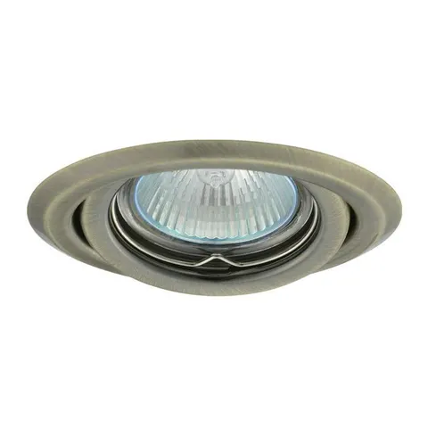 Oprawa sufitowa punktowa ARGUS CT-2115-BR/M regulowana, okrągła, matowy mosiądz
