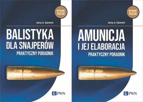 BALISTYKA DLA SNAJPERÓW + AMUNICJA Ejsmont Zestaw poradników
