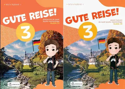 GUTE REISE! 3 Język niemiecki Podręcznik + Ćwiczenia Klasa 6
