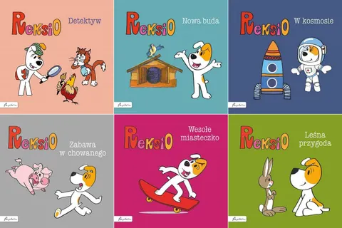 REKSIO Zestaw książeczek dla dzieci