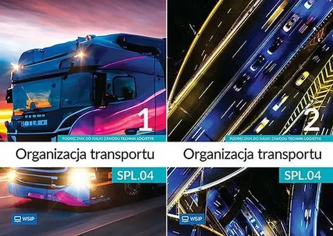ORGANIZACJA TRANSPORTU Cz.1+2 Podręcznik Technik logistyk Kwalif. SPL.04