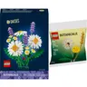 LEGO Botanicals 11508 + 30701 Stokrotki i Kwiaty polne Bukiet kwiatów
