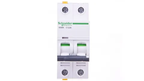 Wylącznik nadprądowy Acti9 C-0.5A 2P IC60N - A9F04270 - Schneider
