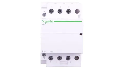 Stycznik modulowy 63A Acti9 iCT50-63-30-230-63A 3NO 50Hz 220/240 VAC, A9C20863 - Schneider