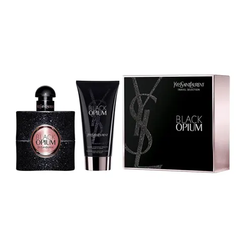 Yves Saint Laurent Black Opium zestaw EDP 50 ml + lotion