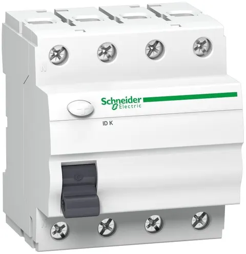 Wyłącznik różnicowoprądowy 25A 4-biegunowy 30mA typ AC, K60 IDK-25-4-30-AC; A9Z05425, SCHNEIDER ELECTRIC