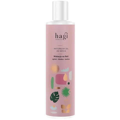 Hagi Naturalny żel do mycia ciała Wakacje na Bali 300ml